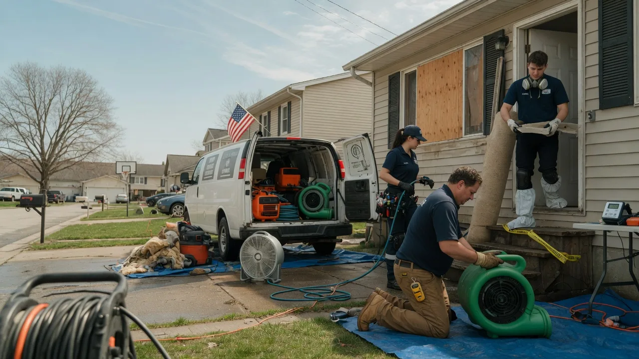Water Damage Restoration in Chesterhill, OH near me
